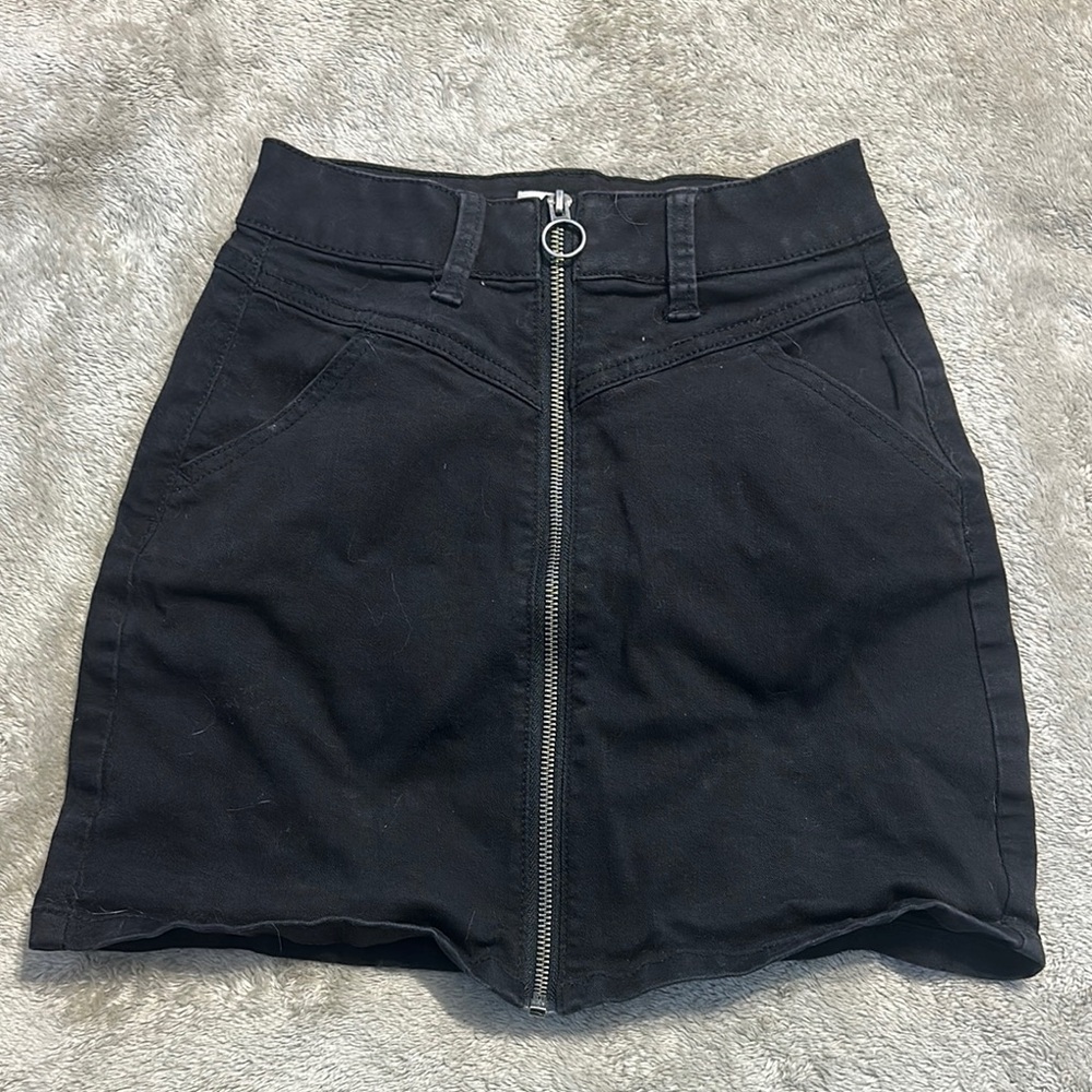 SO Black Pencil Mini Skirt Casual